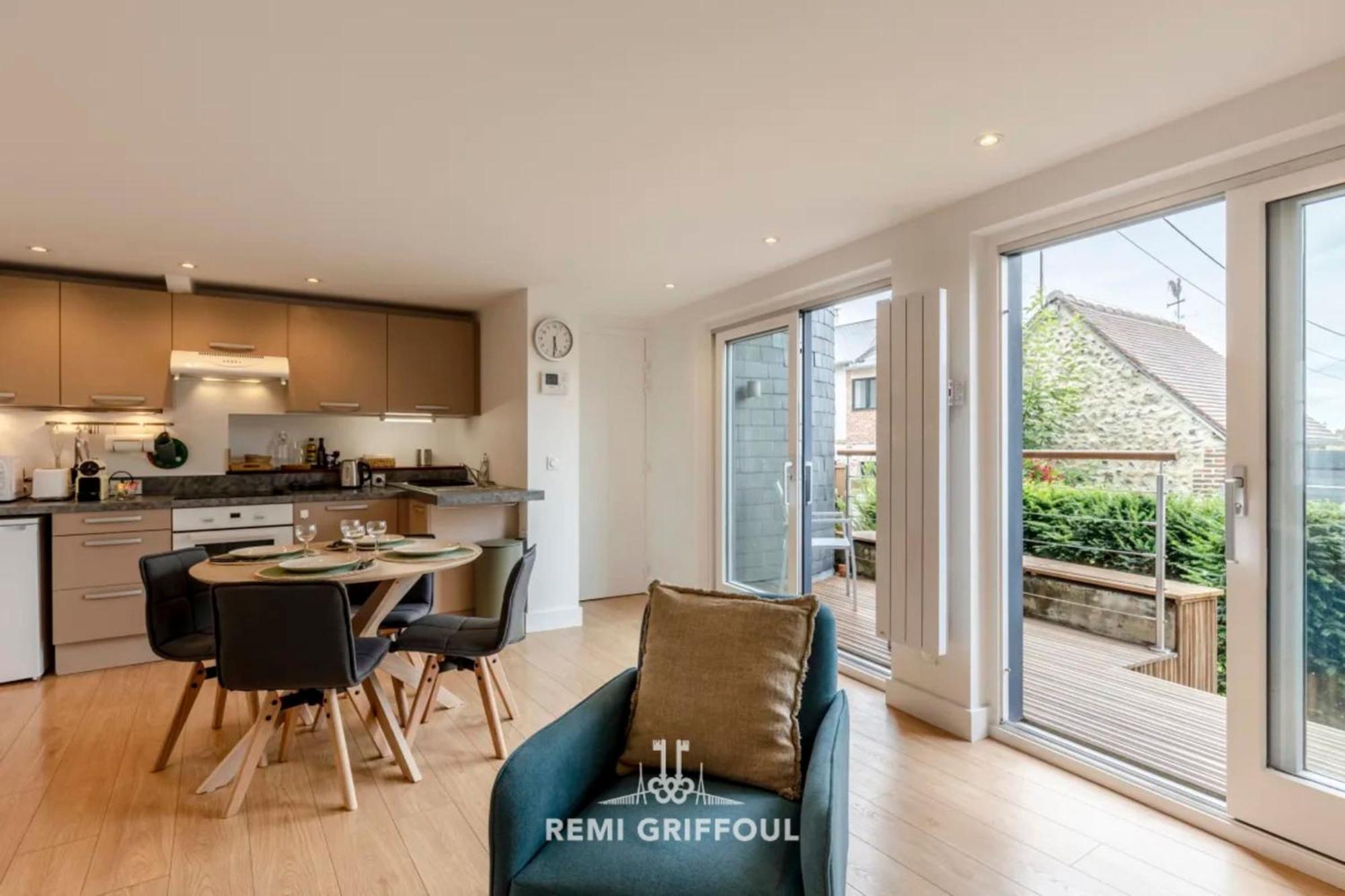 The Duplex Varin Beautiful Apartment & Garden Honfleur 4 People Exterior foto
